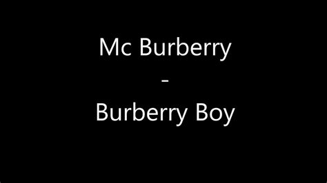 mc burberry burberry boy